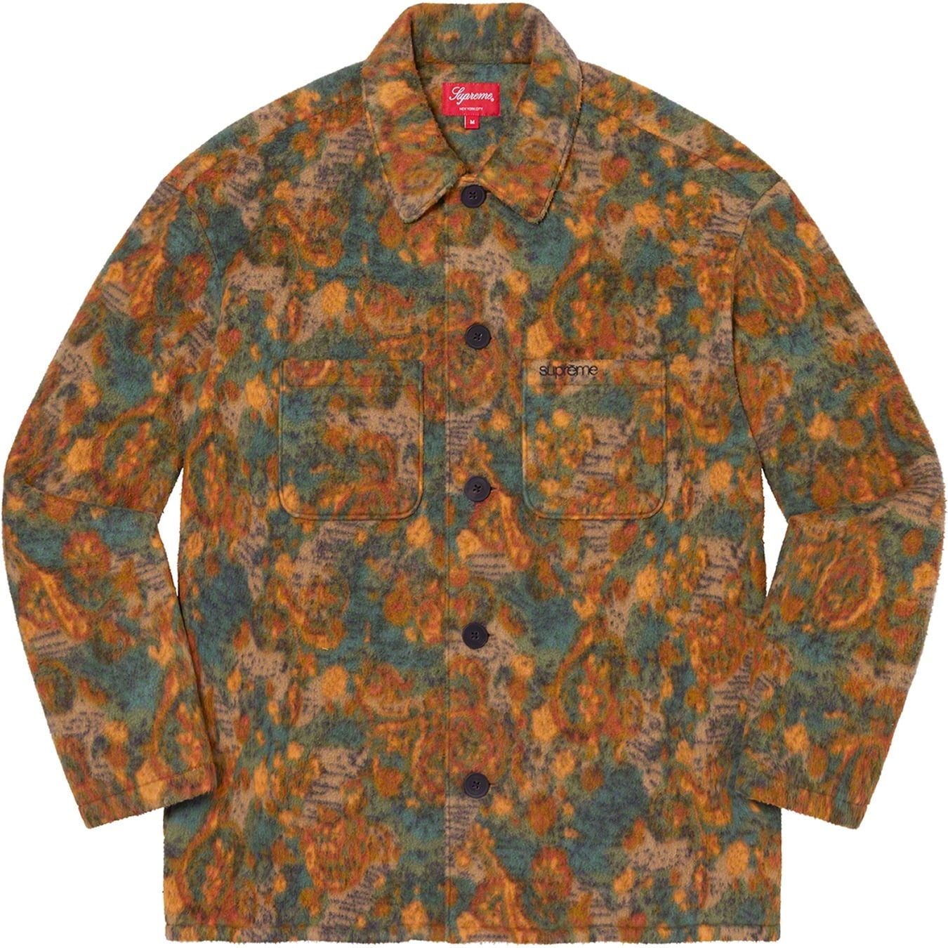 Paisley Fleece Shirt view 3